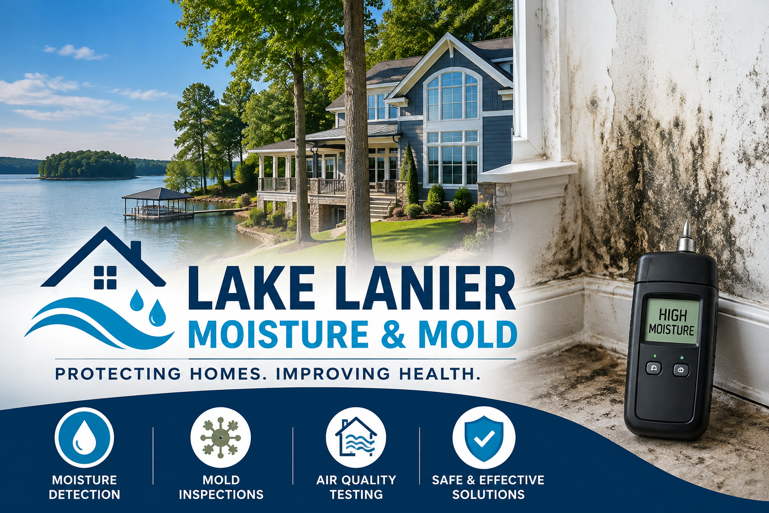 Lake Lanier Moisture Mold Prevention