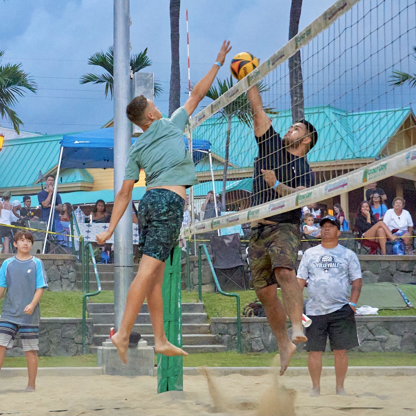 beach volleybal Kailua Kona