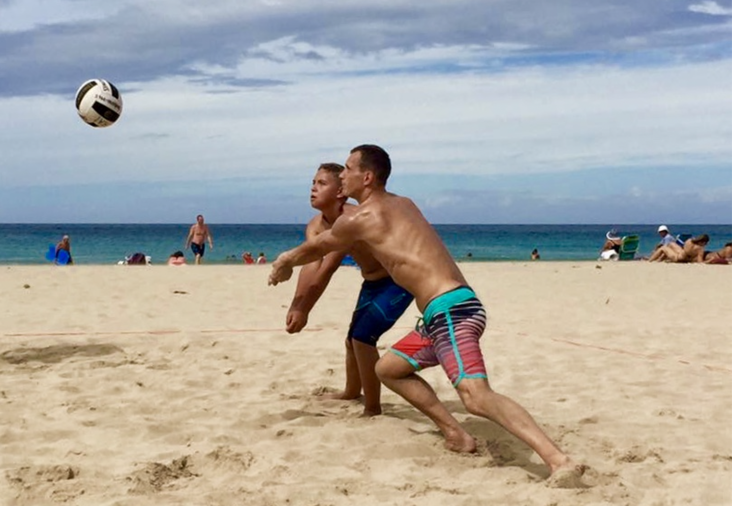 beach volleybal Kailua Kona