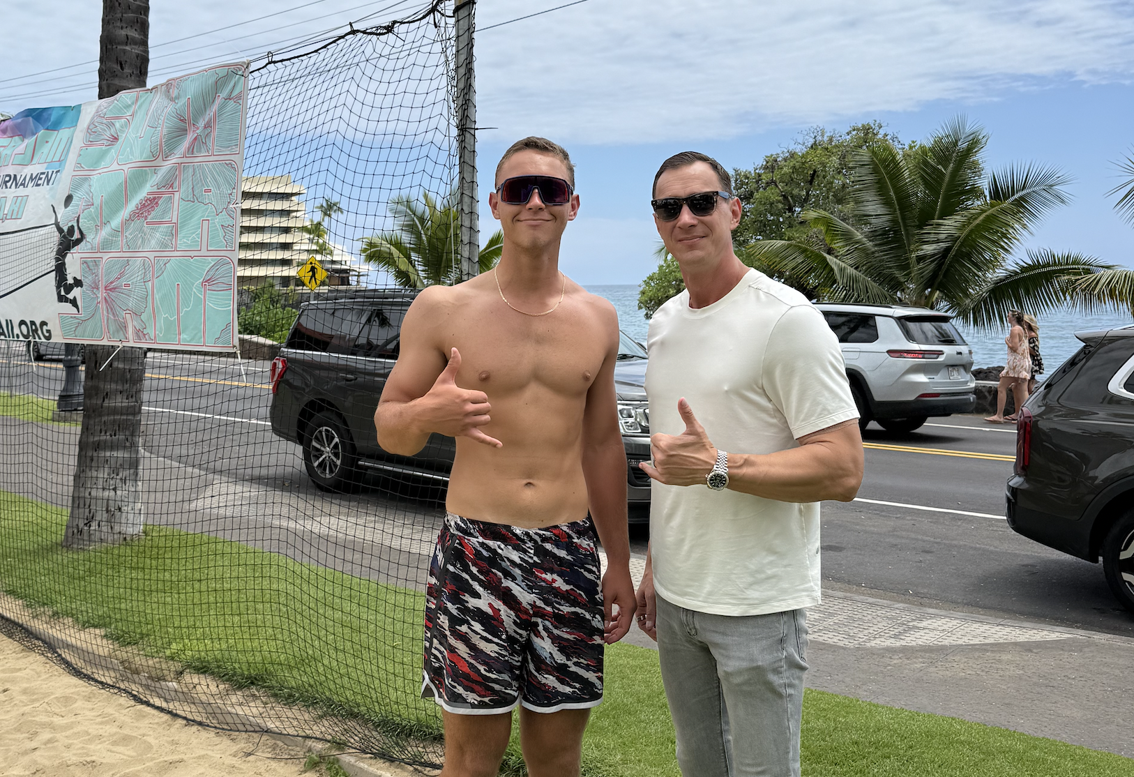 beach volleybal Kailua Kona
