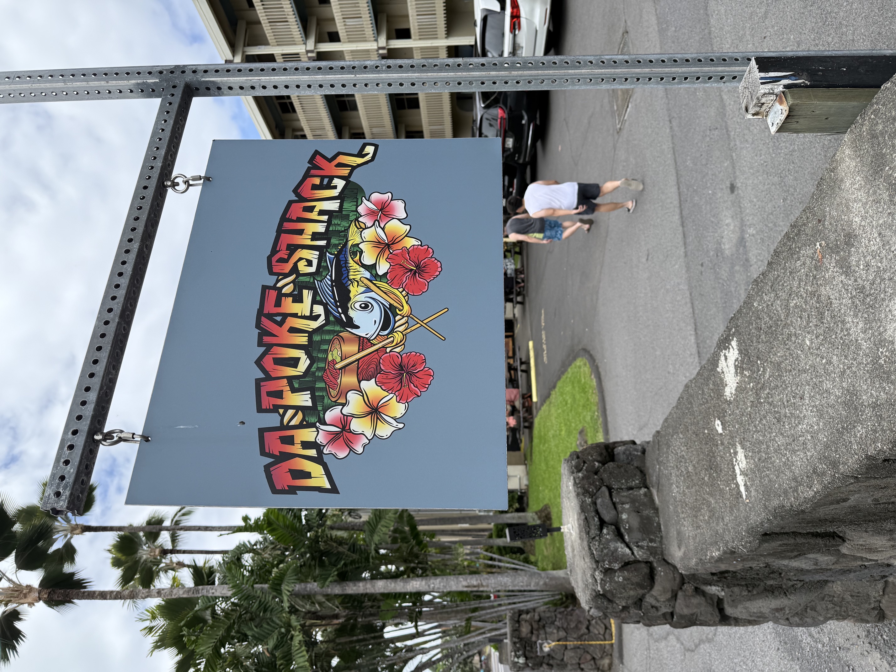 Kona's Da Poke Shack Sign