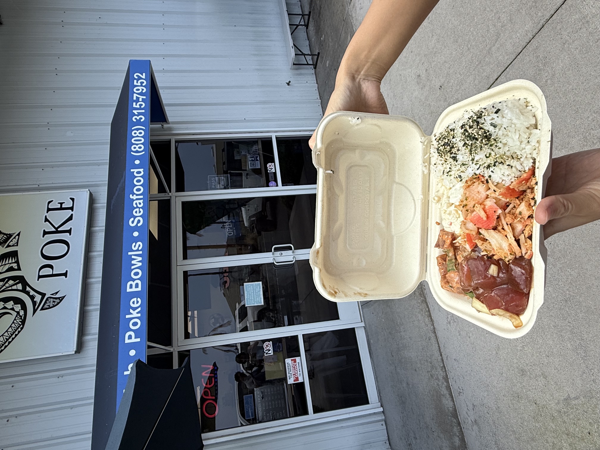 Poke bowl - Pau Hana Poke, Kona