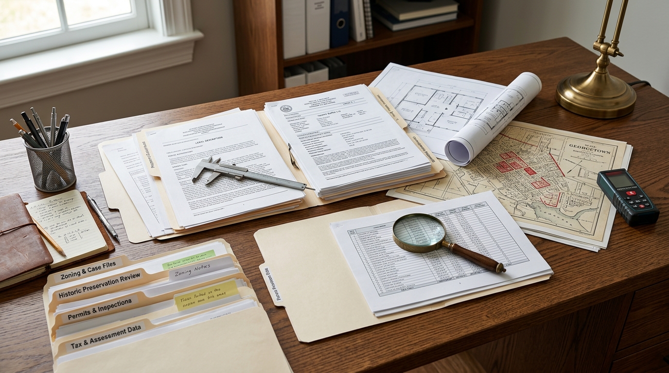 The Georgetown Address-Level Due-Diligence Checklist for Buyers