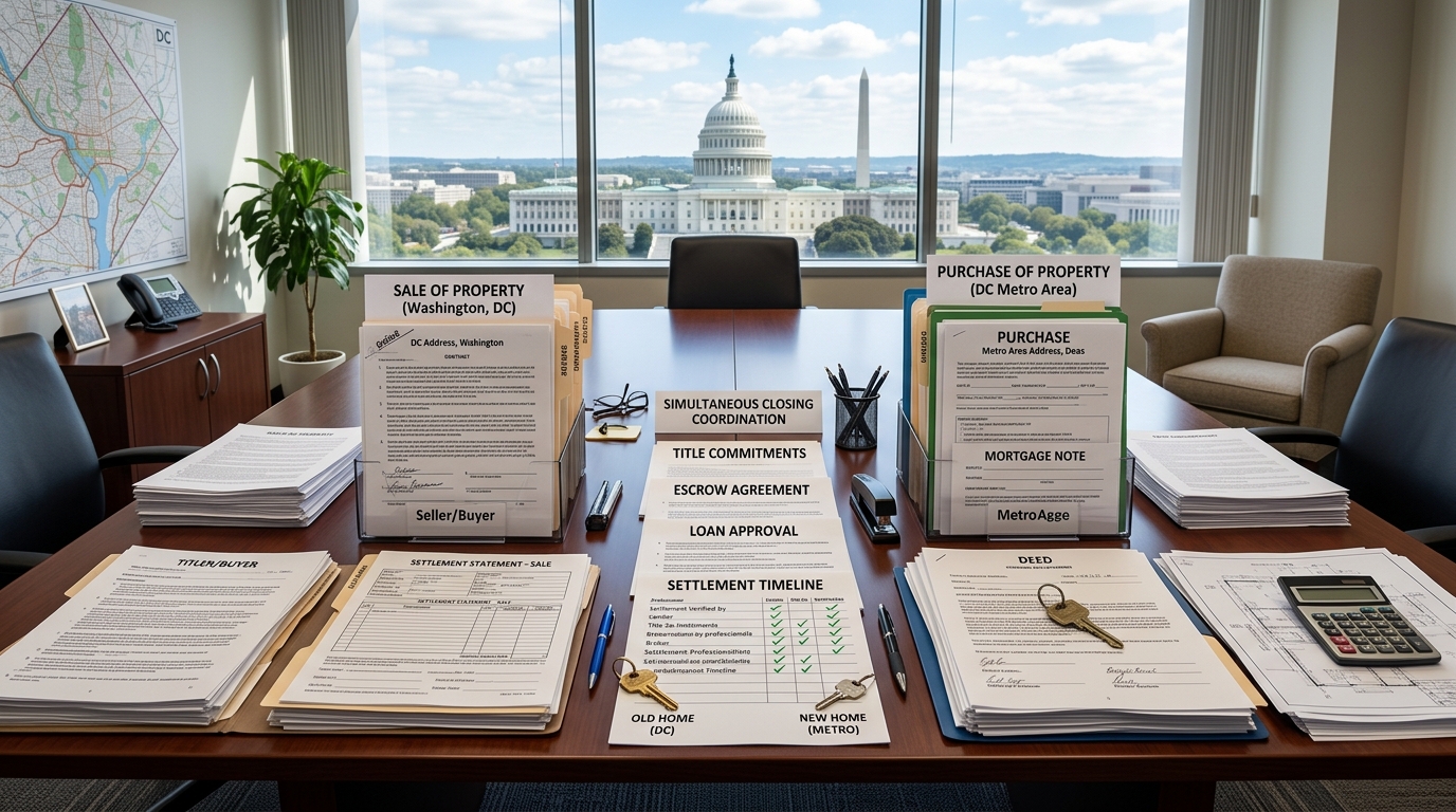 How Washington, DC Sellers Can Coordinate Buying and Selling at the Same Time