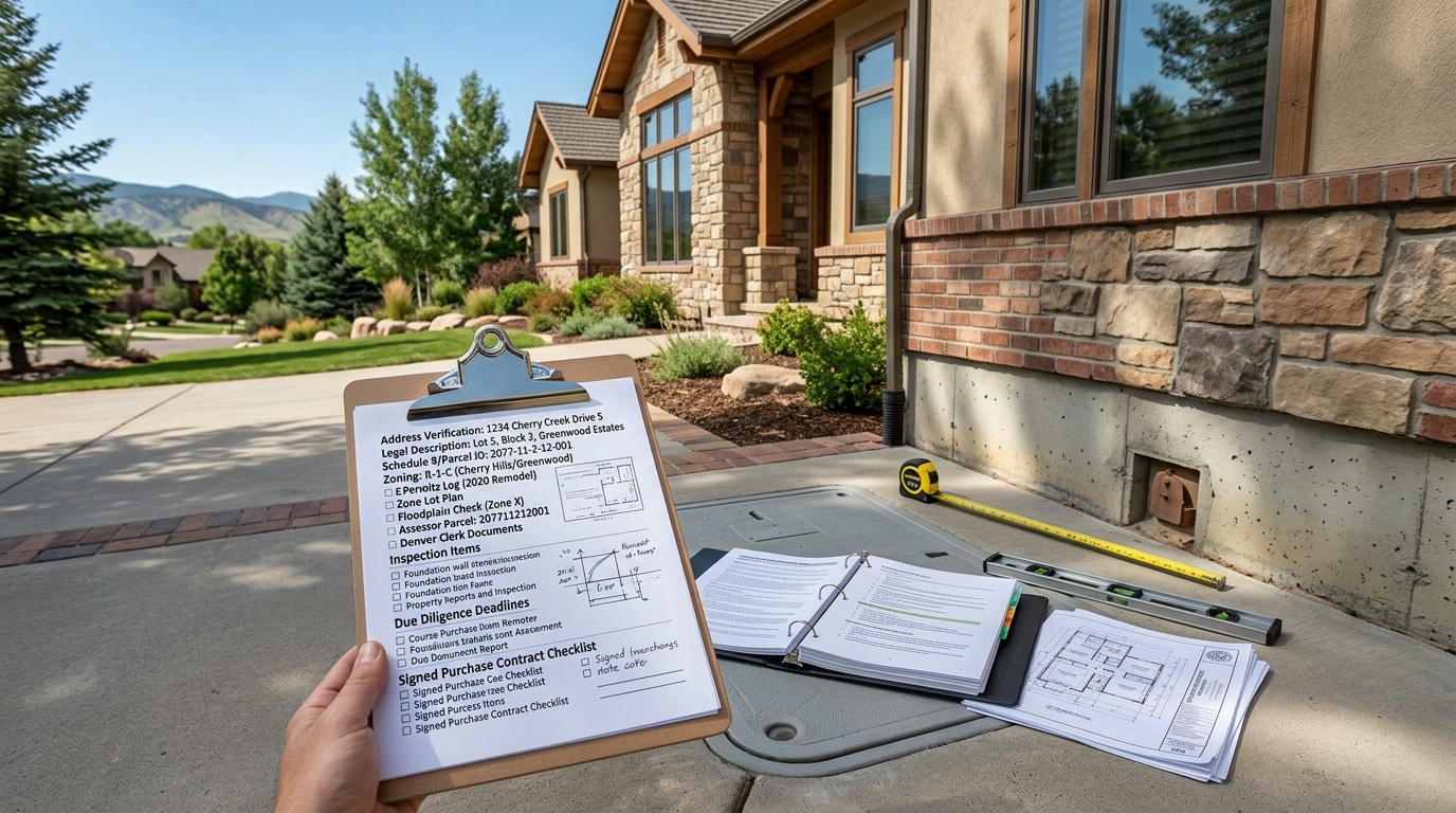 The Denver Address-Level Due-Diligence Checklist for Buyers