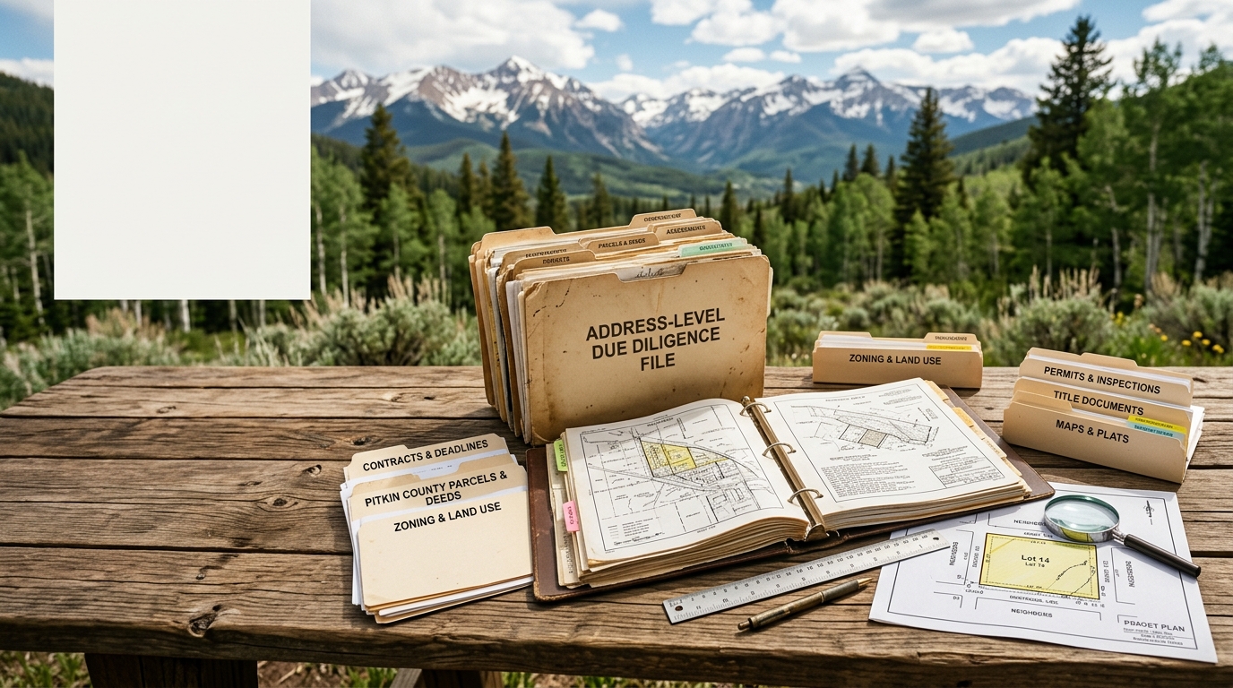 The Aspen Address-Level Due-Diligence Checklist for Buyers