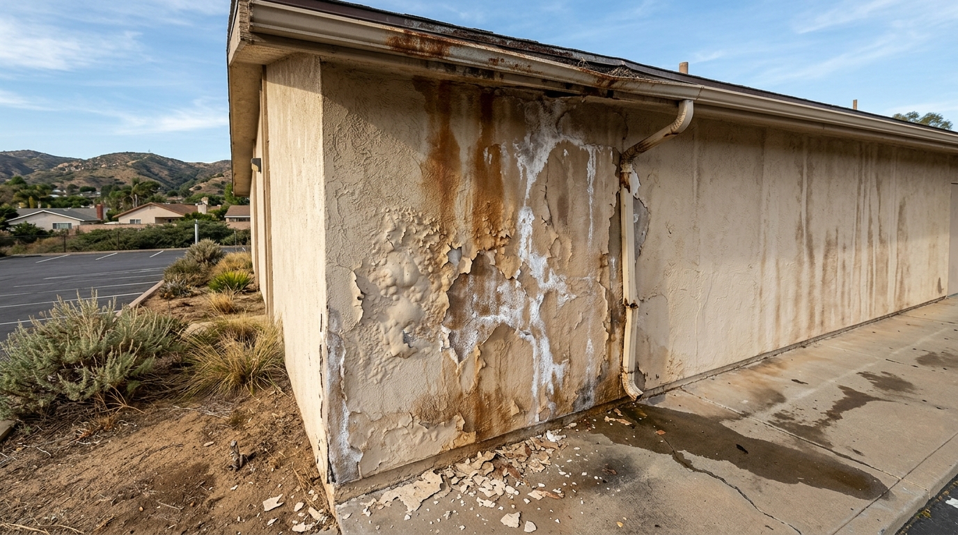 What should I know about water intrusion or moisture evidence?