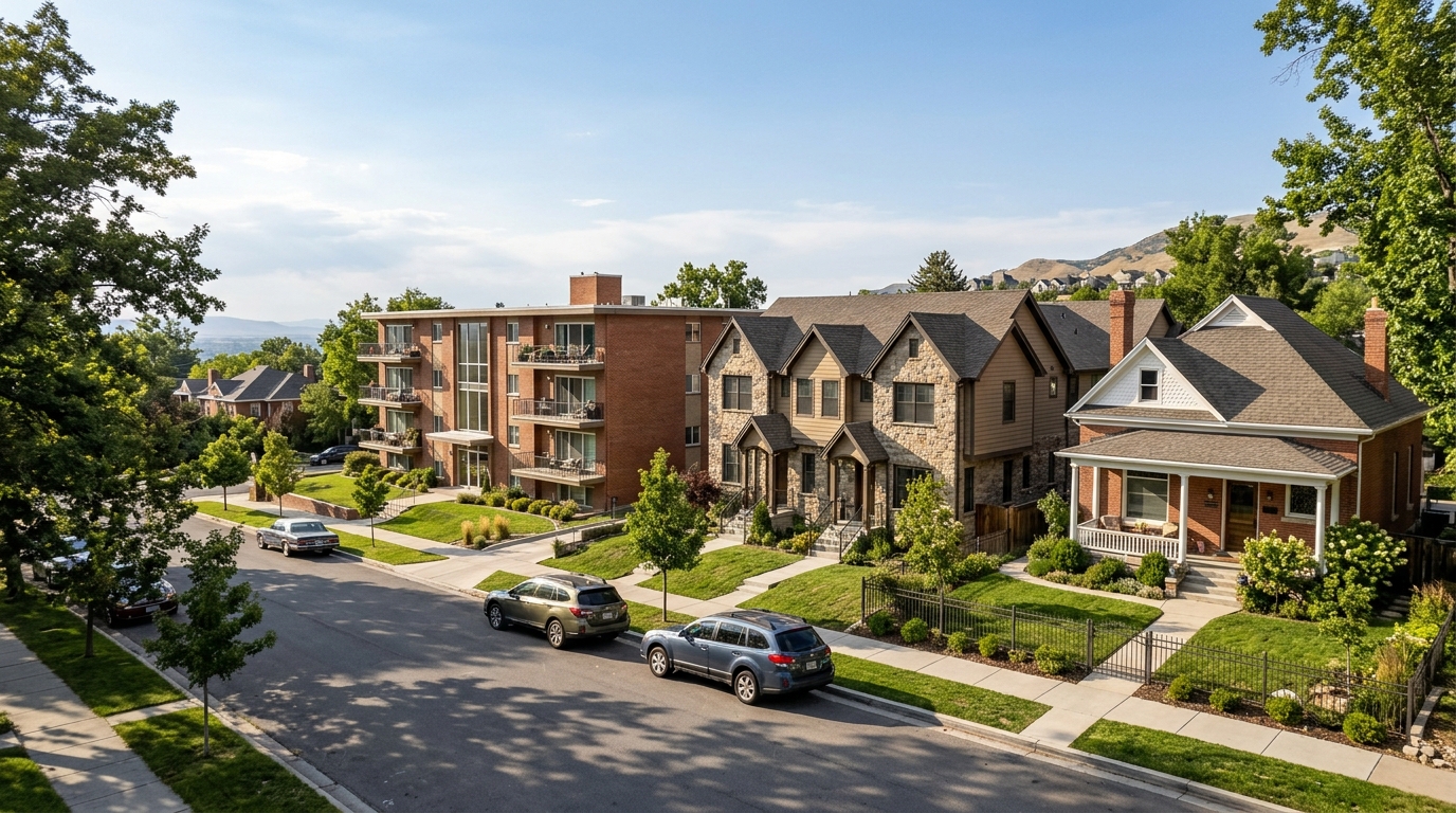 What should I know about condominiums, townhomes, and detached homes in Avenues?